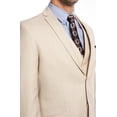 thumbnail image 2 of Mens Two Piece Textured Solid Tuxedo Suit With Matching Vest & Free Socks, 2 of 4