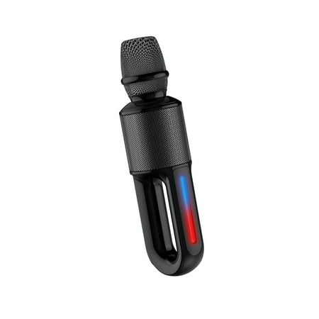 Singing Machine Move Microphone with Lighting Effects and Bluetooth