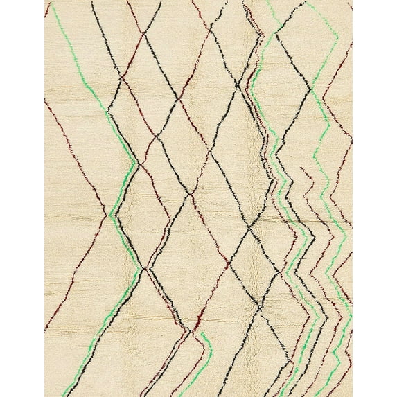 Ahgly Company Indoor Rectangle Abstract Brown Solid Area Rugs, 6' x 9'