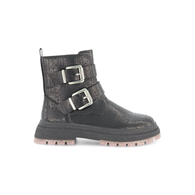 Botas para niña y dama Crissa Buckles color negro