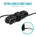 thumbnail image 4 of LotFancy Power Adapter for Echo Dot 3rd and 4th Gen, Dot with Clock, Echo Show 5, Fire TV Cube, Alexa Spot, 12V, 4 of 7