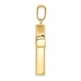 thumbnail image 2 of 14K Yellow Gold Charm Pendant 26 mm 15 Hollow Cross, 2 of 4
