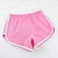 thumbnail image 3 of Pantalones cortos de yoga para mujer, de cintura elástica, ajustados, para interior y exterior, para playa y hogar, 3 of 5