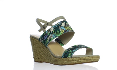 green leaf heels