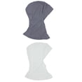 thumbnail image 1 of 2 Piezas Musulmanas Cubierta Completa Hijab Islámico Underscarf Neck Head Macarena Hijab musulmán de algodón para mujer, 1 of 8