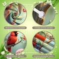 thumbnail image 4 of Colorful Floral Live Happy Banner Vibrant Bird Floral Display Butterfly Accent Spring Inspired Bird Backdrop for Home Decoration Garden Party Photo Shoot, 4 of 9