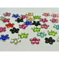 thumbnail image 5 of U8MO 500 Shiny Flatback Acrylic Faceted Flower Rhinestone Gems 8mm Color For Choice-Blue, 5 of 6