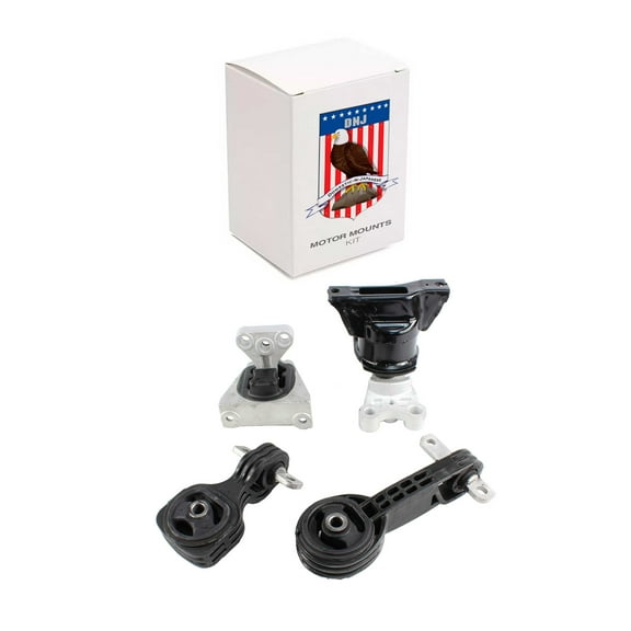 DNJ MMK1038 New Engine Motor Mount Kit Fits Cars & Trucks 06-11 Honda Civic 1.8L SOHC 16v