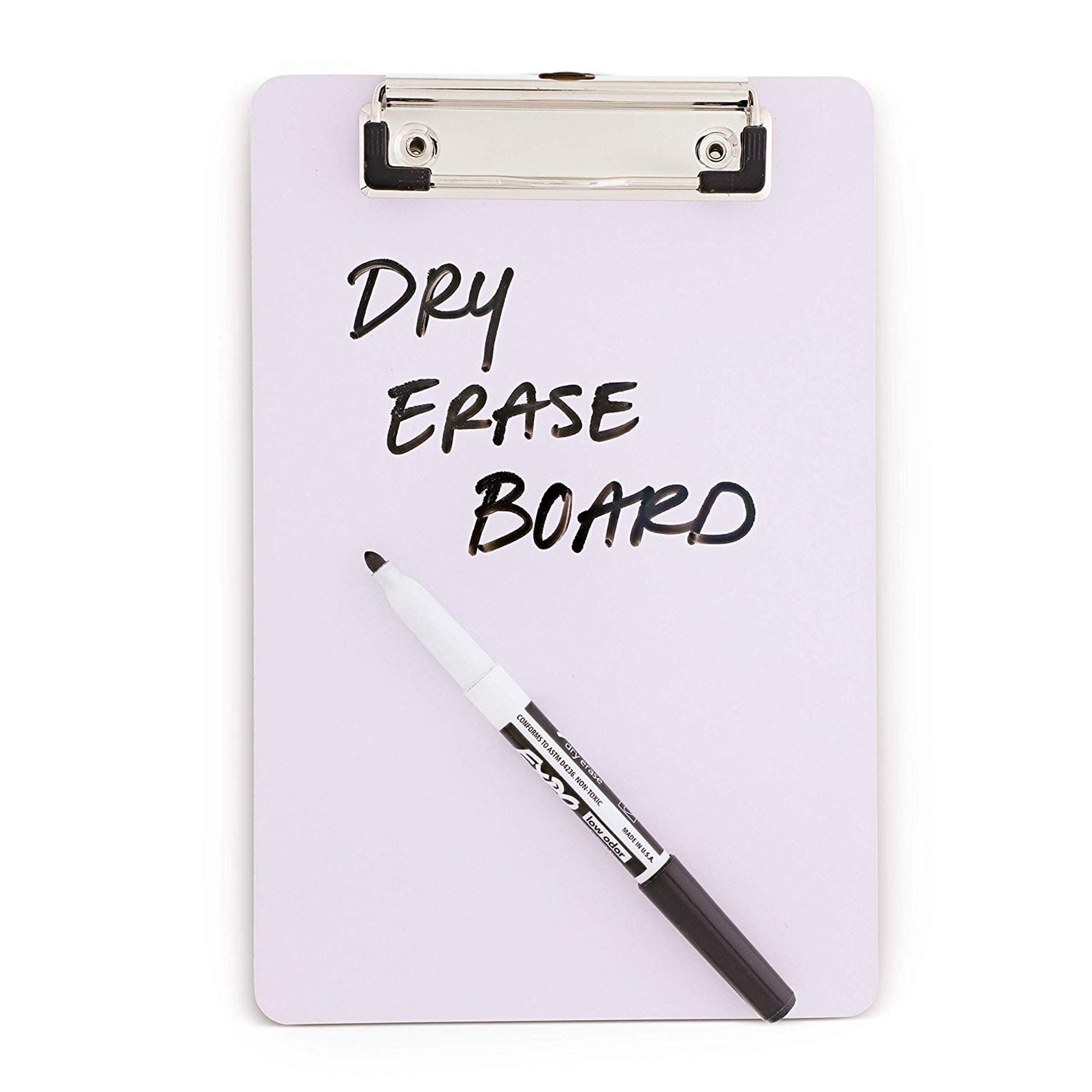 36 Pack Dry Erase Clipboards Memo Holder with Low Profile Clip and Hook