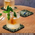 thumbnail image 3 of 3drose, a Missouri Eastern Bluebird Surrounded by Hawthorn Blossom, Set of 8 Coasters - Soft, 3 of 7