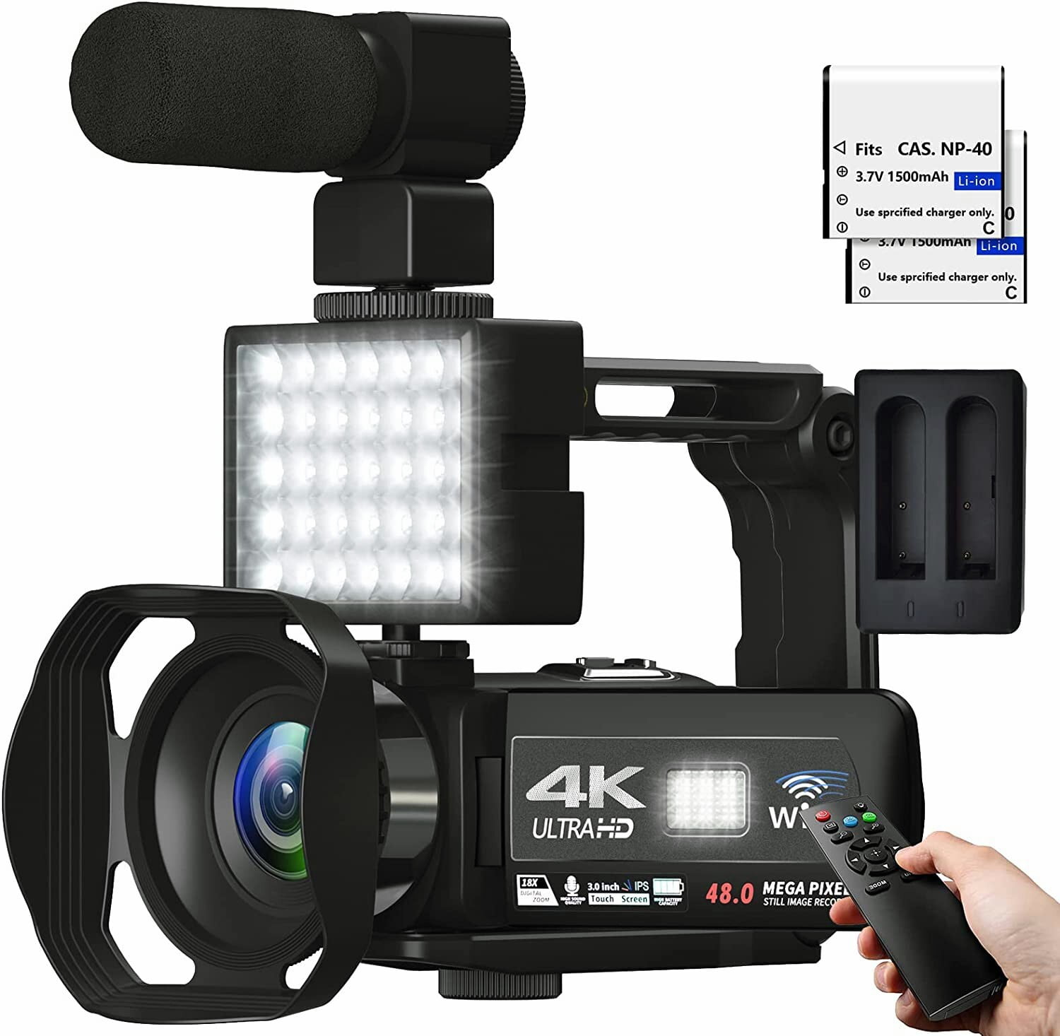 Q2n-4Kセット Zoom Q2N-4K Starter Bundle Handy Video Recorder Kit with SD