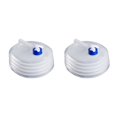 thumbnail image 1 of Wosthever Contenedor de agua, accesorios para senderismo, bolsa plegable para pesca, asa para tanque de beber, botella para senderismo con ahorro de blanco azul 10L 2piezas Wosthever CBP001352, 1 of 5