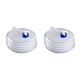 thumbnail image 4 of Naiovety Contenedor de agua PE Pesca Bolsa plegable Tanque para beber Práctico para llevar 3/5/8/10/15L Prensa y flujo Botella de senderismo para ahorrar blanco azul 10L 2piezas Naiovety CBP001352, 4 of 5