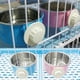thumbnail image 4 of Crate Dog Bowl, Removable Stainless Steel Water Food Feeder Bowls Cage Coop Cup for Cat Puppy Bird Pets, 4 of 4