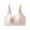 Pink, variant on Asxite Women Solid Seamless Wireless with Built In Pad Lift Support Everyday Bra Gray XXXL
