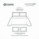thumbnail image 4 of Funda Duvet Invernal Afelpada Doble Vista con Fundas de Almohada Esquimal (Marfil, Matrimonial), 4 of 5