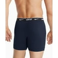 thumbnail image 2 of Men's Nike KE1107 Everyday Stretch Boxer Briefs w/ Fly - 3 Pack (Obsidian/Royal/Black S), 2 of 4