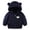 Navy, variant on Staki Toddler Fleece Jacket Winter Coat Boys Hooded Fleece Warm Outwear 3D Ear Padded Zipper Jacket With Pockets 0-24M(Navy,12-18 Months)