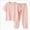 C-280-Pink, variant on NIEWTR Toddler Baby Girl Clothes 1T 2T 3T 4T 5T Fall Winter Outfits Contrast Color Long Sleeve Sweatshirt + Pants Sets Pajamas & Dailywear Set Homewear Fall Winter Outfit(Khaki,18-24 Months)