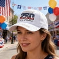 thumbnail image 2 of America 250 Years of Freedom Baseball Cap, 250th Anniversary USA Hat Patriotic American Eagle Cap, America 250th Anniversary Hat Adjustable, USA 250th Anniversary Merchandise Gift, 2 of 6
