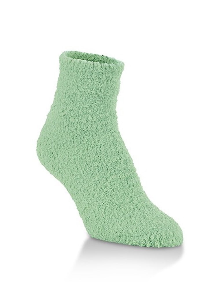 World's Softest Socks Cozy Collection Solid Quarter Wintergreen