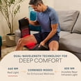 thumbnail image 6 of LifePro Red Light Therapy Belt with 660nm Red & 850nm Infrared LEDs – Adjustable Rechargeable Wrap – Portable Wellness Device – Black, 6 of 8