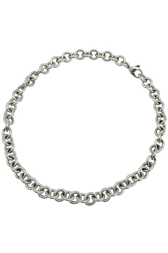 Pre-Owned Tiffany & Co. Donut Chain Choker Necklace in Sterling Silver (925) for Women
