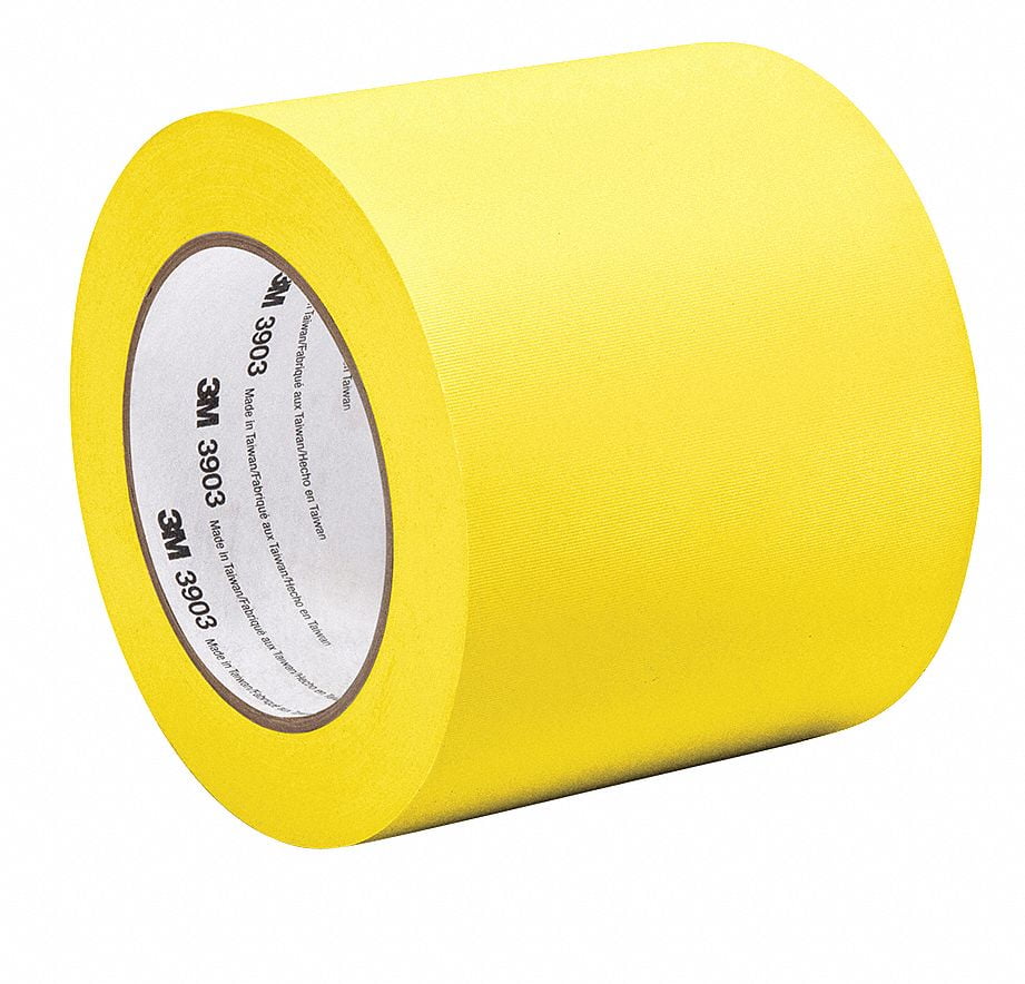 3m Duct Tape,Yellow,1/2 in x 50 yd,6.5 mil 3903