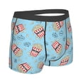 thumbnail image 4 of Uemuo I Am A Fan Popcorn Pattern Men's Boxer Briefs,Trunk Anti-Chafing,Comfortable, Durable, and Stylish Underwear-Small, 4 of 9