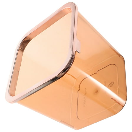 Bins for Organization Kitchen Trash Can Garbage Waste Basket Office Orange