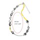 thumbnail image 3 of Fashion Irregular Beads Necklace Sweet Cool Star Necklace Clavicle Chain Statement Jewelry Punk Choker Chain Necklace, 3 of 4