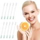 thumbnail image 1 of 100 hisopos desmaquillantes de algodón desechables con vitamina E, hisopos de algodón rellenos de líquido, para correctores de maquillaje de ojos, labios, cejas y pestañas, hisopos para quitar, 1 of 5
