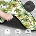 thumbnail image 3 of Fotbe Green Hawaii Palms Juego de 4 Tapetes para Auto con Estampado – Alfombrillas de Goma Reforzada, Diseño Antideslizante, Protección para Todo el Año – Vehículos, Autos, Camionetas y SUVs, 3 of 7
