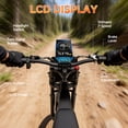 thumbnail image 3 of Pro SU8 48V Electric Bike For Adult, Peak 750W 28Mph 20" Fat Tire E-Mountain Bikes,20Ah Ebike for Adults, Full Suspension Hydraulic Brakes UL2849, 3 of 15