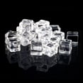 thumbnail image 4 of OULII 50Ud Acrílicos Cuadrados Transparentes Como De Hielo Reutilizables Para Decorar, 4 of 7