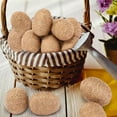thumbnail image 5 of Dalrosia 8PCS Linen Rope Easter Eggs, Rustic Brown Decorative Eggs for Spring Easter Basket Fillers, Party Centerpieces Decorations Table Setting, 5 of 6