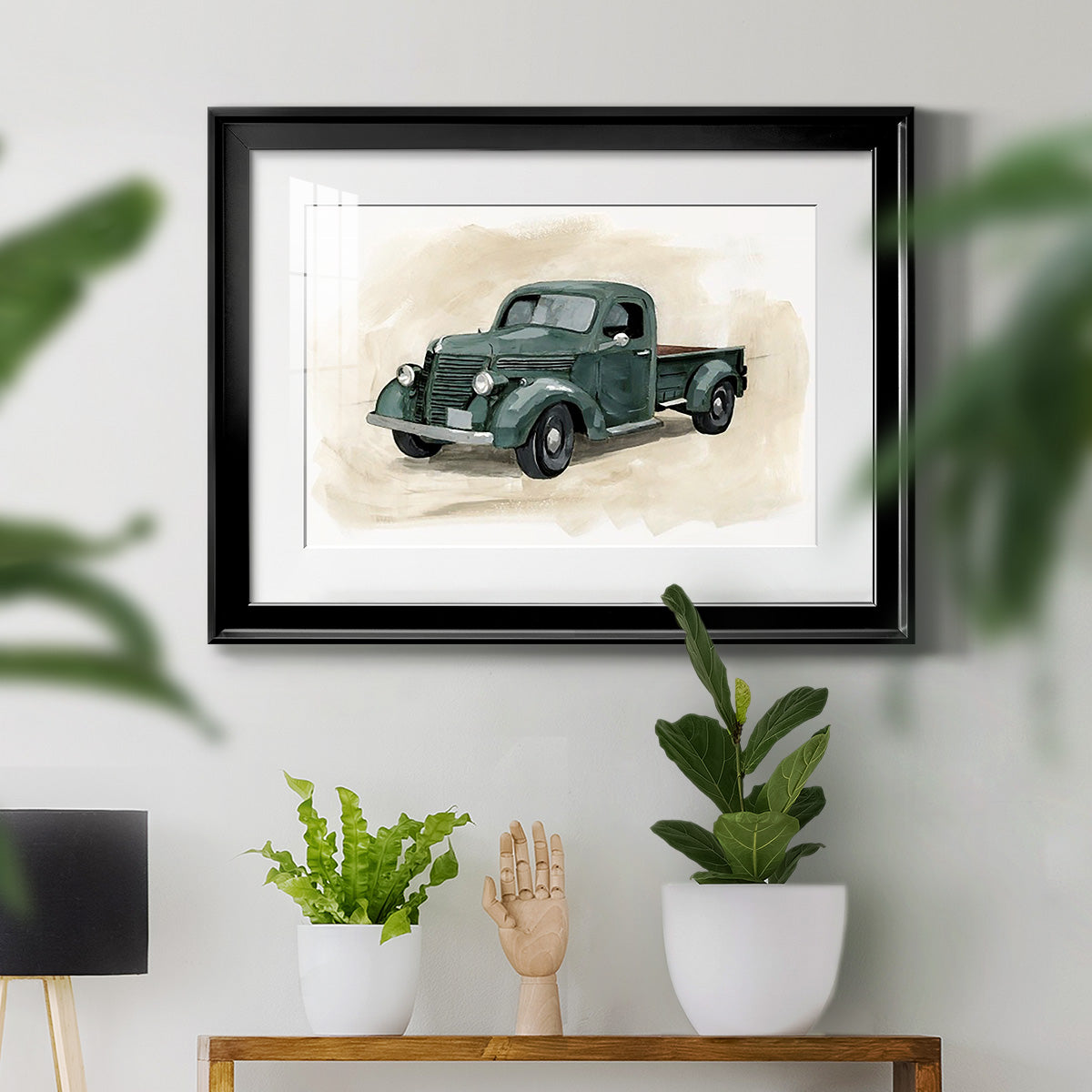 Pickup II Premium Framed Print - Ready to Hang