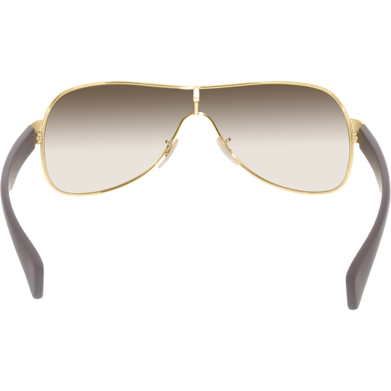 Ray-Ban Men's Gradient Highstreet RB3471-001/13-32 Gold Shield Sunglasses - image 3 of 3