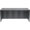 thumbnail image 2 of Lorell LLR69550 Weathered Charcoal L-Shaped Laminate Rectangular Desking, Charcoal Gray - 72 x 36 x 29.5 in., 2 of 7