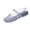 Navy, variant on Mesh Ballet Flats for Women, Back Strap Hollow Out Mary Jane Mules, Waterproof PVC Slip On Slides Summer Beach Pool Shoes for Women Yellow