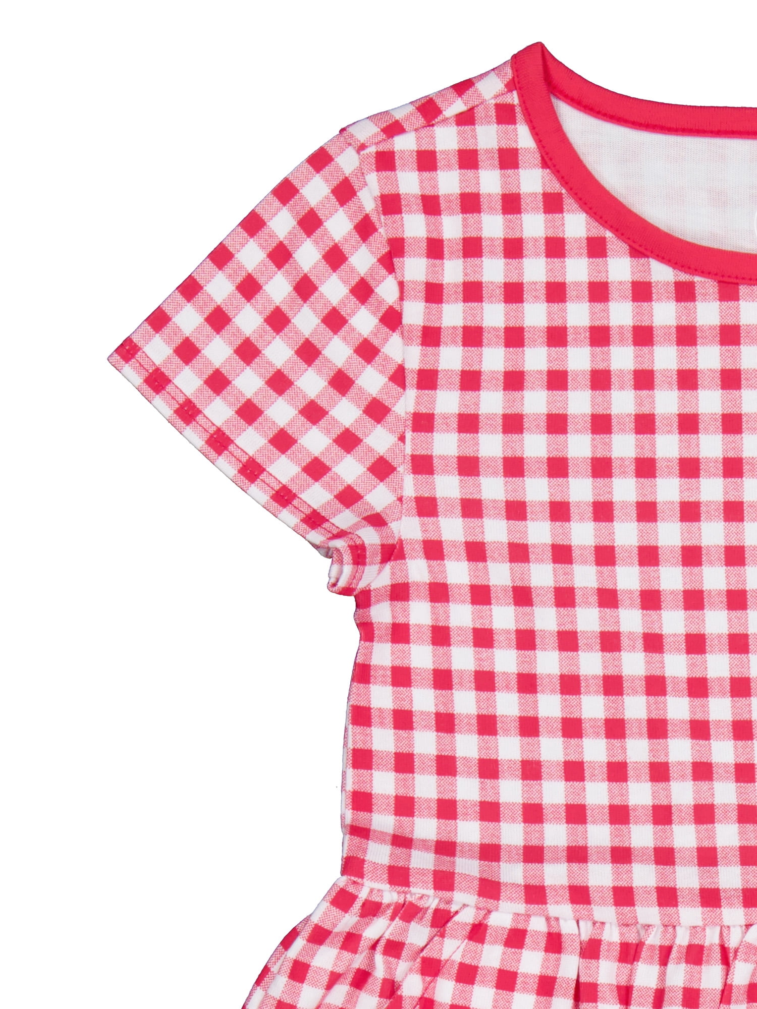 Wonder Nation Girls Dress and Bike Short, 2-Piece, Sizes 4-18 & Plus