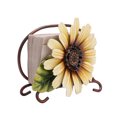 thumbnail image 3 of Ccdes Napkin Rack,Table Paper Rack,Vintage Iron Art Flower Shape Tissue Holder Dispenser Table Napkin Paper Rack, 3 of 8
