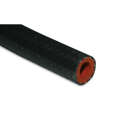 Vibrant 20405 Silicone Heater Hose - 1/4 in ID x 5 ft Gloss Black