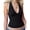 Black, variant on EMMIOL Women's Halter Deep V Neck Backless Crop Tank Top Y2k Coquette Summer Top