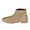 Brown, variant on Women's Slip-On Ankle Boots - Pointed Toe Low Heel with Elastic Sides