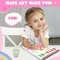 thumbnail image 3 of ZMLM Paint with Water Coloring Books: Princess Mess Free Watercolor Painting Kit - Arts and Crafts for Kids Ages 4 5 6 7 8 Years Old - Travel Activities Birthday Christmas Toy Gift, 3 of 8