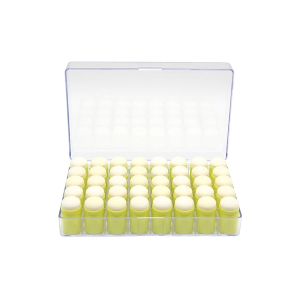 Eigraketly 40 unids/set adultos pintura portátil esponja estudiantes lavable Graffiti estampado pluma hogar escuela dibujo herramienta de pintura Material de laboratorio Amarillo claro Eigraketly TO011769-03