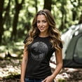 thumbnail image 4 of Womens Get Lost In Nature T Shirt Cool Outdoor Adventure Tee for Ladies Womens Graphic Tees, 4 of 9