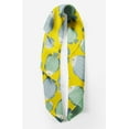 thumbnail image 2 of Bimba Yellow Grouper Fish Ocean Printed Pure Silk Scarf For Hair Neck Head Bandanas For Women 40 x 80 Inches, 2 of 6