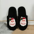 thumbnail image 5 of Christmas Slippers House Shoes for Women Fluffy Soft Cozy Bedroom Cartoon Plush Cute Slippers for Indoor Outdoor Use, 5 of 6